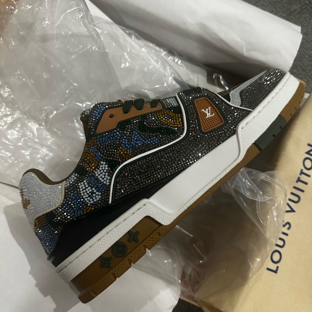 Louis Vuitton Trainers Crystal. - Picture 3 of 3